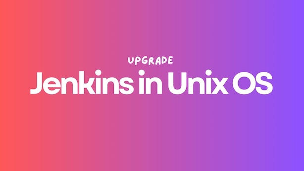 Upgrade Jenkins in Unix OS